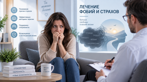 Лечение фобий и страхов
